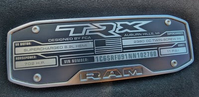 2022 RAM 1500 TRX