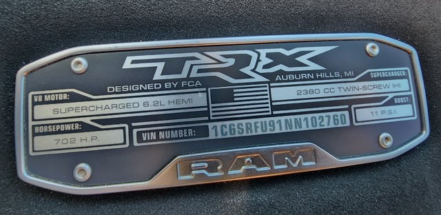 2022 RAM 1500 TRX