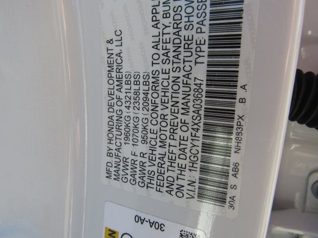 2025 Honda Accord Sedan SE