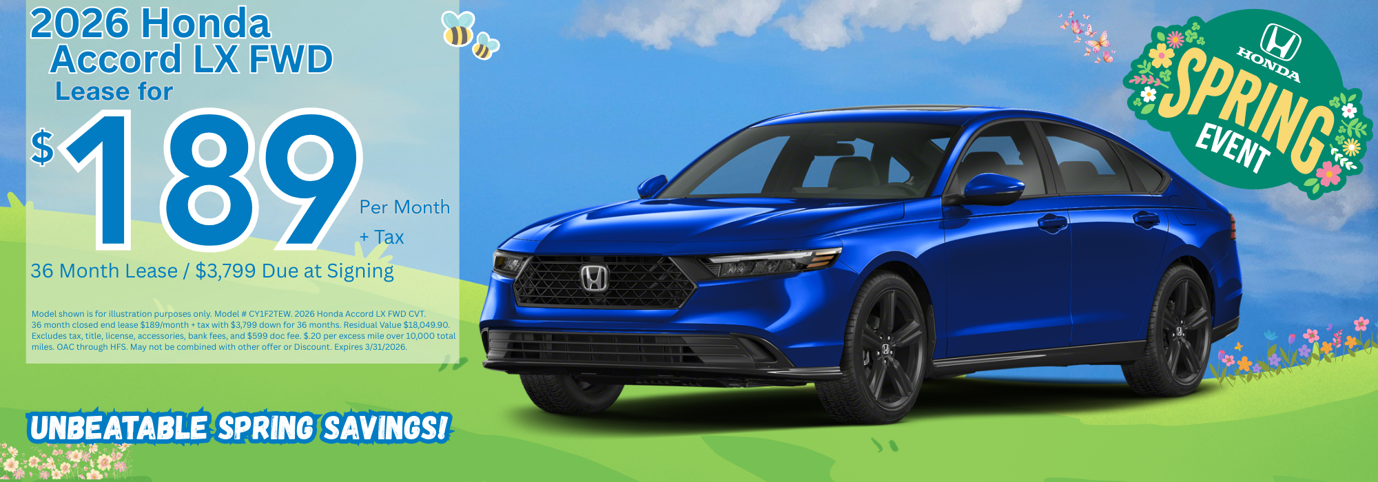 Best New Honda Lease Deals in AZ