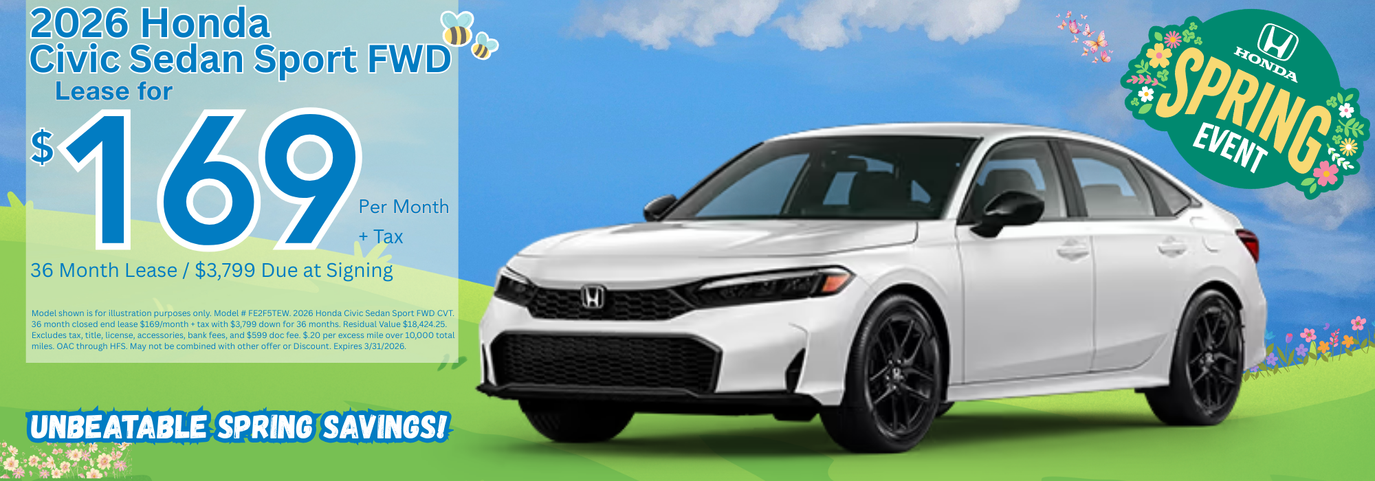 Best New Honda Lease Deals in AZ