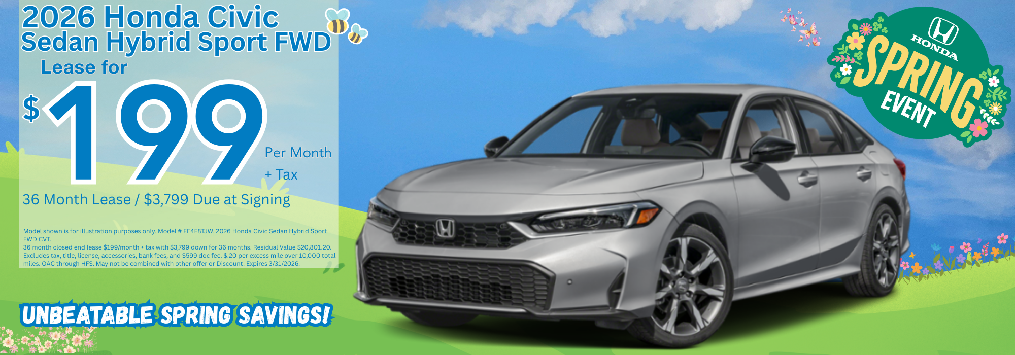 Best New Honda Lease Deals in AZ