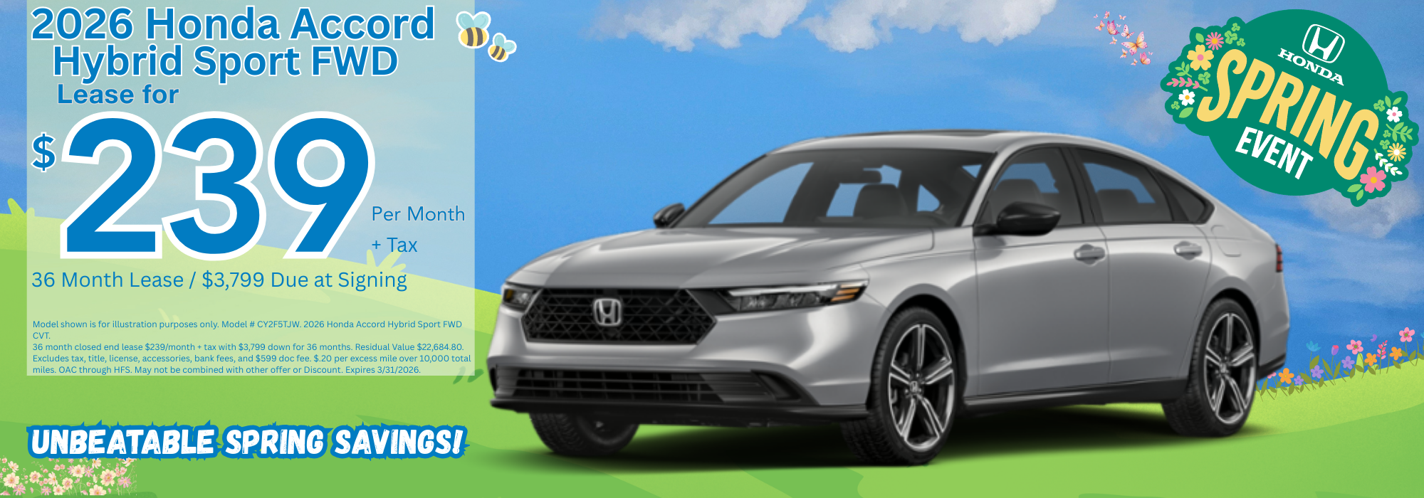 Best New Honda Lease Deals in AZ
