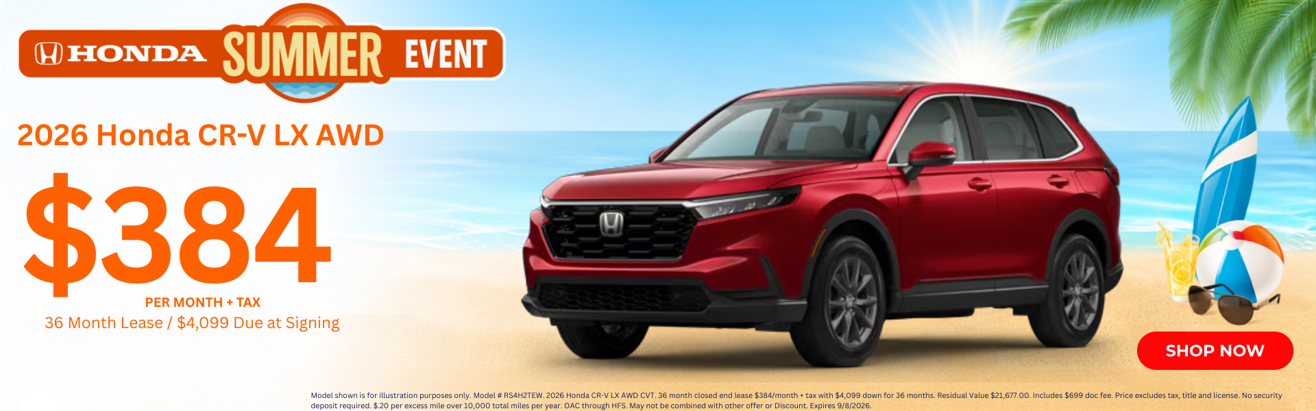 Best Honda CR-V Lease Deals and New Specials near Imperial V