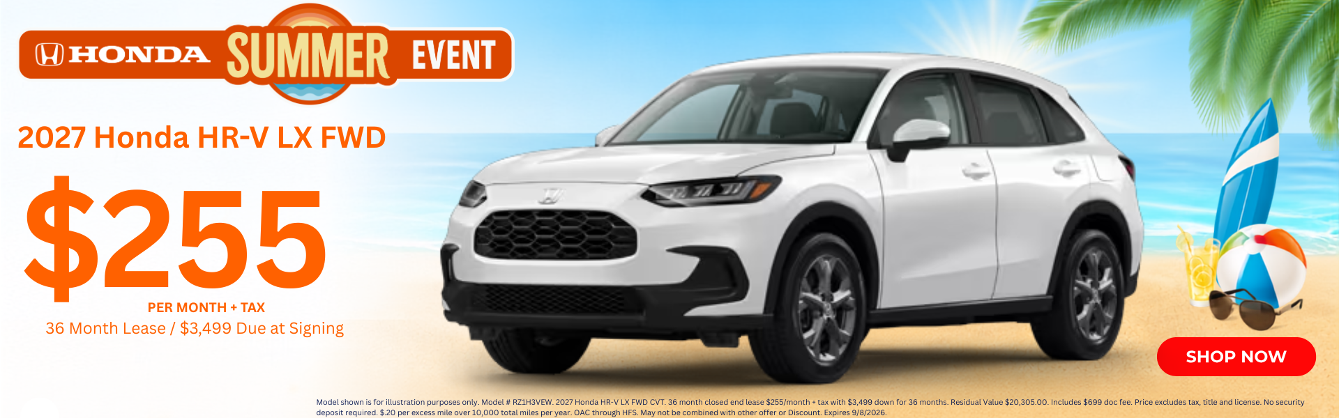 Best Honda HR-V Lease Deals and New Specials near Imperial V