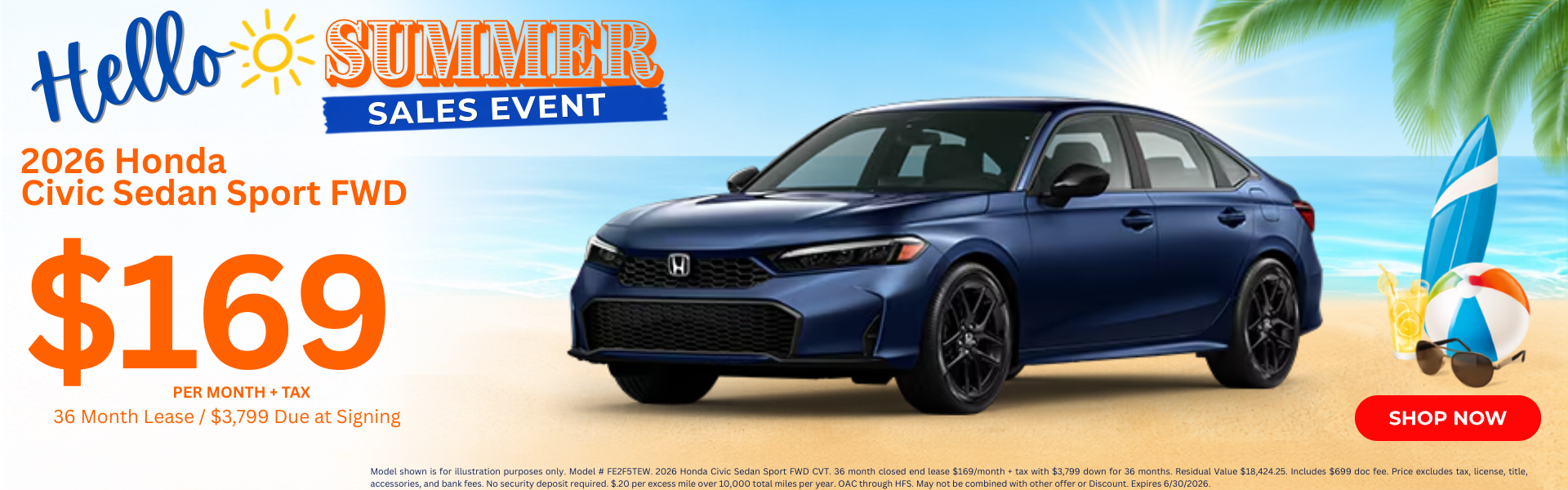 Honda Lease Deals and Sale Prices In Yuma AZ