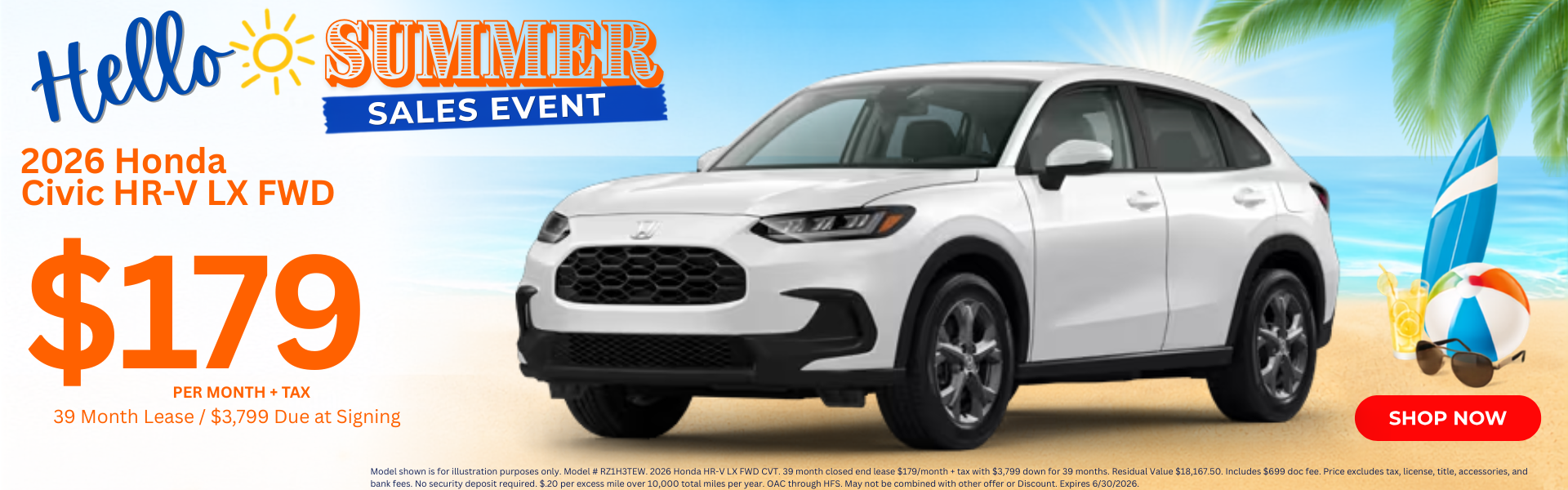 Honda Lease Deals and Sale Prices In Yuma AZ