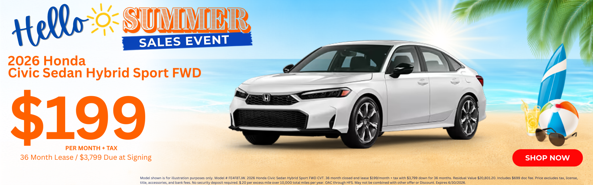 Honda Lease Deals and Sale Prices In Yuma AZ