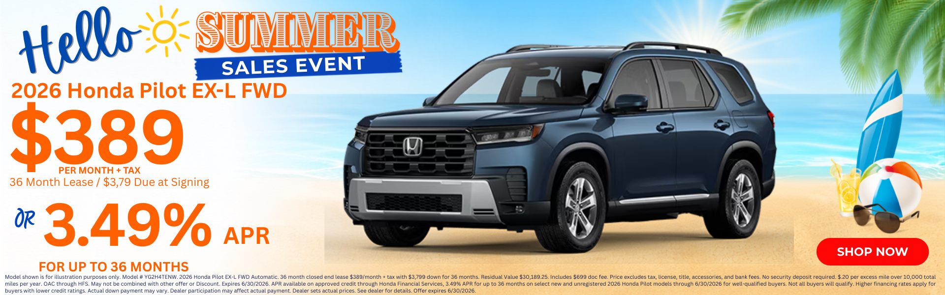 Honda Lease Deals and Sale Prices In Yuma AZ