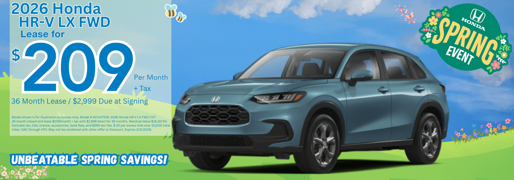 Best New Honda Lease Deals in AZ