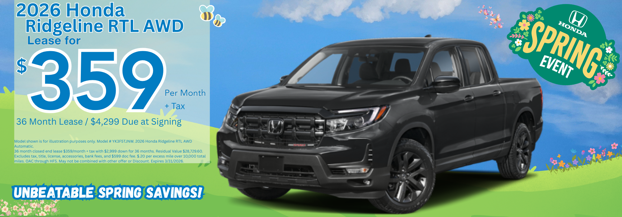 Best New Honda Lease Deals in AZ