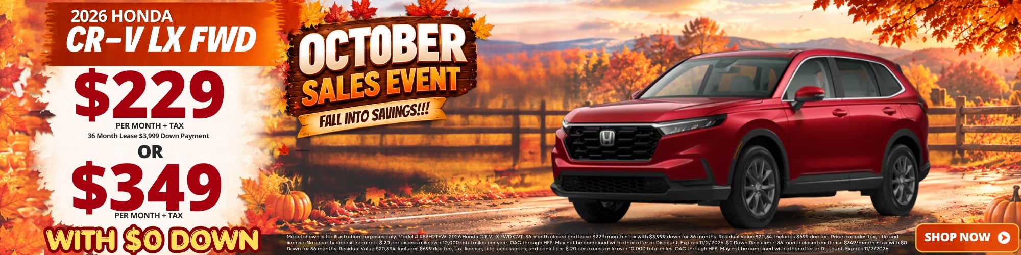 Best Honda CR-V Lease Deals and New Specials near Imperial V