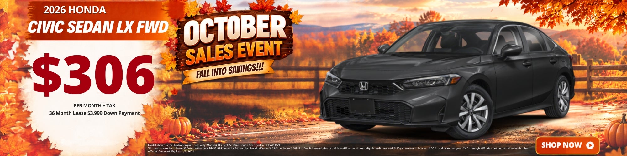 Best Honda Civic Sedan Lease Deals and New Specials near Imp