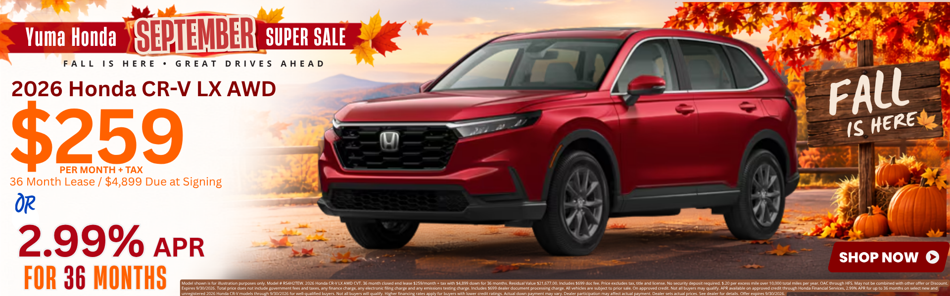Best Honda CR-V Lease Deals and New Specials near Imperial V