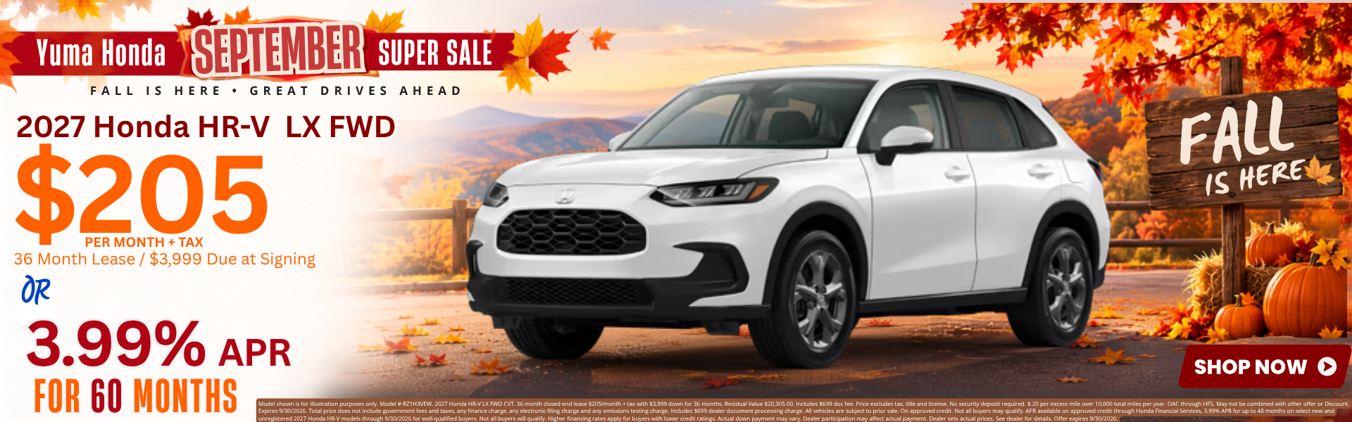 Best Honda HR-V Lease Deals and New Specials near Imperial V