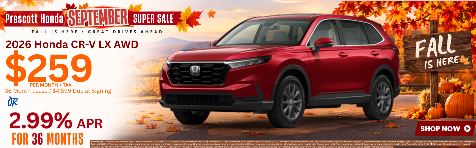 Best Honda CR-V Lease Deals and New Specials near Imperial V