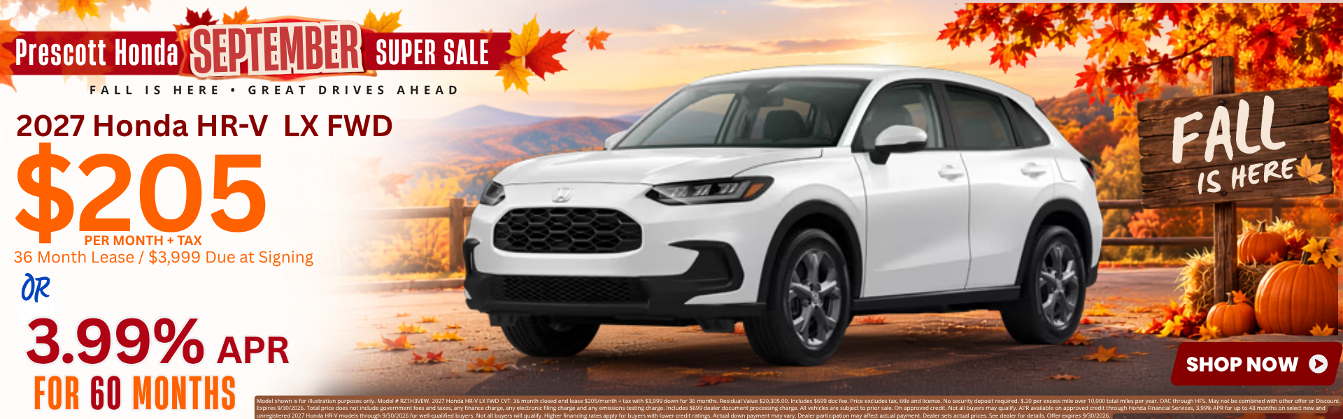 Best Honda HR-V Lease Deals and New Specials near Imperial V