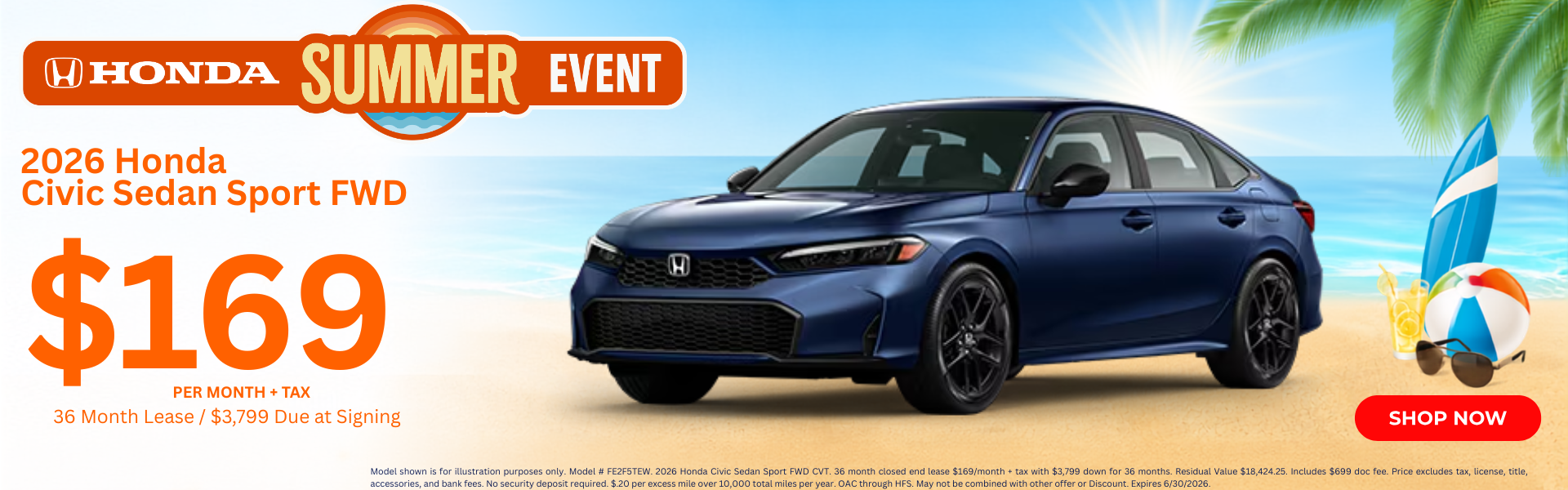 Honda Lease Deals and Sale Prices In Yuma AZ