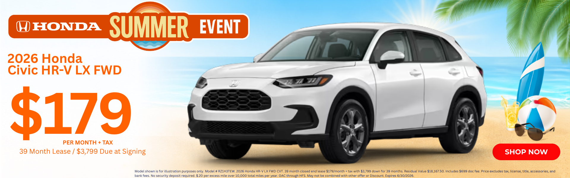 Honda Lease Deals and Sale Prices In Yuma AZ