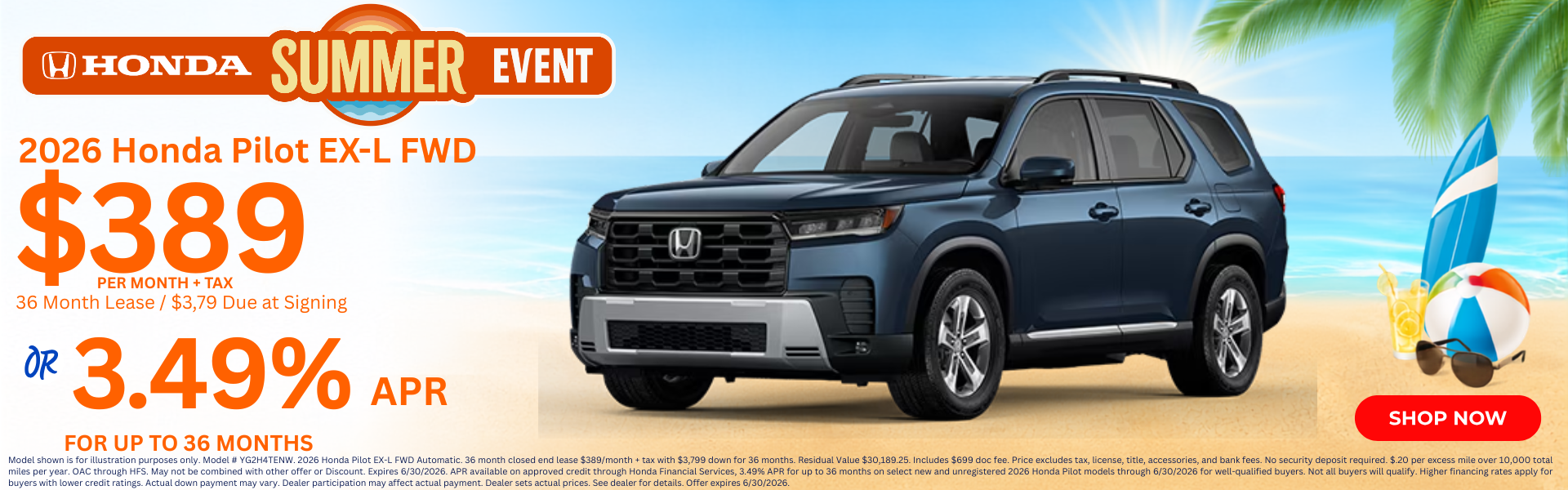 Honda Lease Deals and Sale Prices In Yuma AZ