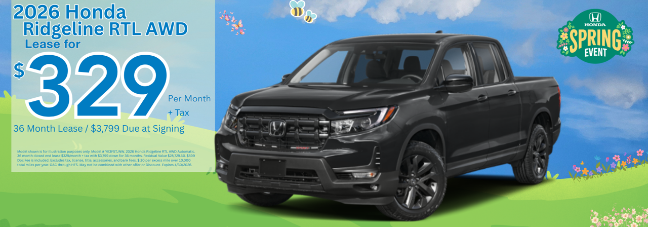 2026 Honda Ridgeline